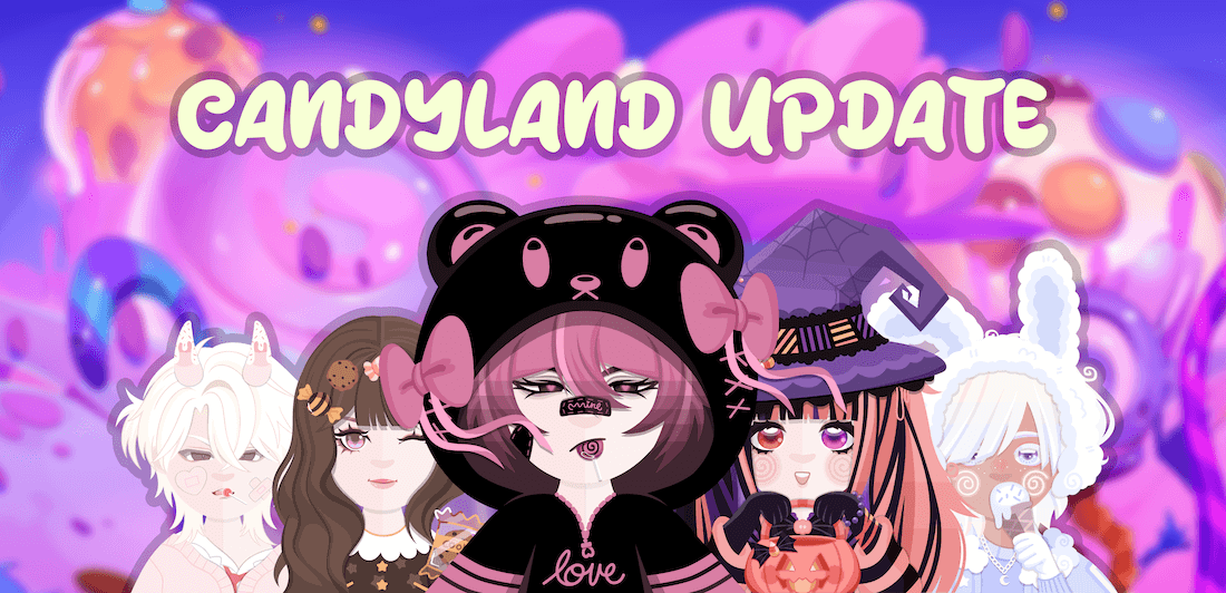 Candyland update banner