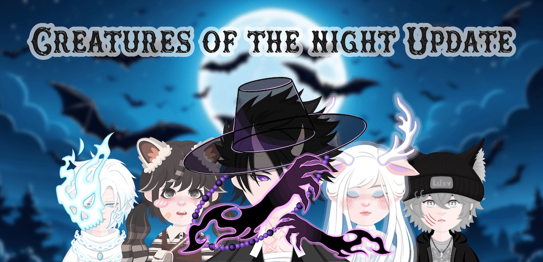 Creatures of the night update banner