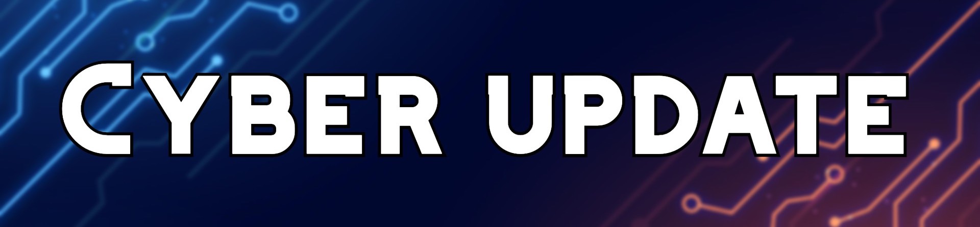 Cyber update banner