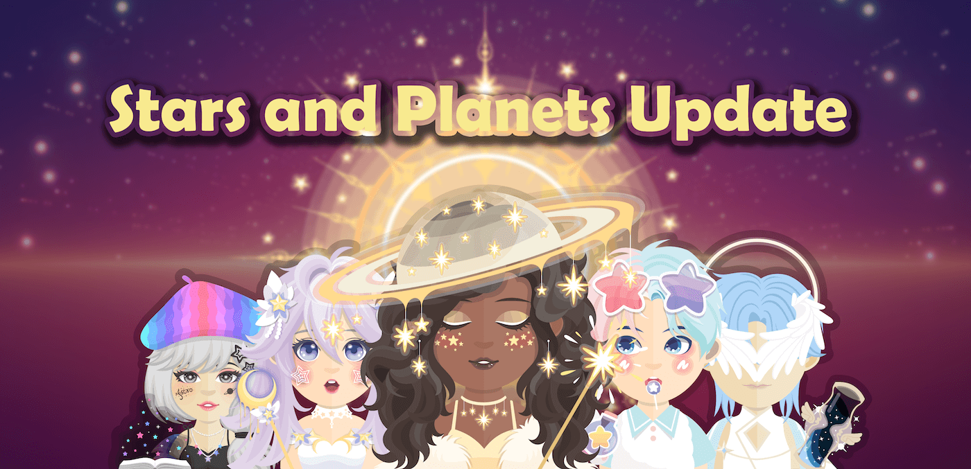 Stars and planets update banner